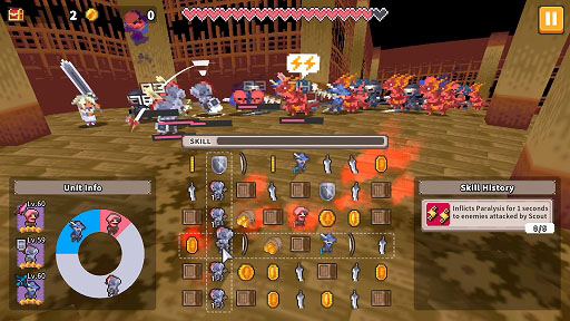 画像ギャラリー No.003のサムネイル画像 / マージパズルとバトルが融合したRPG「Merge Match March」,PC版が10月23日にSteamでリリース。体験版を配信中