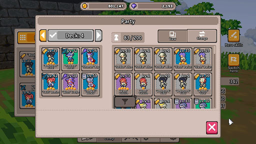 画像ギャラリー No.004のサムネイル画像 / マージパズルとバトルが融合したRPG「Merge Match March」,PC版が10月23日にSteamでリリース。体験版を配信中