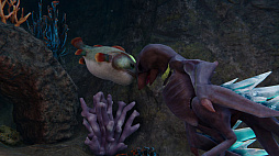 画像ギャラリー No.009のサムネイル画像 / 鳥類の末裔トゥアイの1羽として,氷河期が訪れた6500万年後の海で生き抜く。アクションADV「グレイシャード」,Switch2版が今冬発売決定