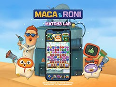 �ޥå�3�ѥ����Maca & Roni Match 3 LAB�ס�����Υ��ץꥹ�ȥ����ۿ��档�쥢�ʥѡ��Ĥ���ꥢ���ƥ�γ����������륤�٥�ȤⳫ�š�PR��