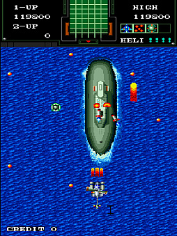 画像ギャラリー No.005のサムネイル画像 / 1988年にSNKからリリースされたSTG「航空騎兵物語」,アーケードアーカイブスで8月21日配信。戦闘用ヘリを駆り,全12ステージの攻略に挑む