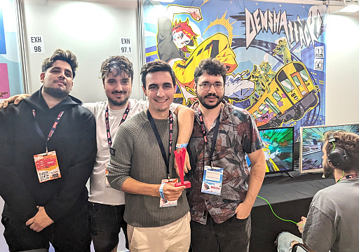 画像ギャラリー No.010のサムネイル画像 / 空中トリックを決めながら高速で走り続ける「電車アタック」の親日っぷりがハンパない。九州から北海道まで47都道府県を駆け抜けろ!