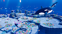 画像ギャラリー No.008のサムネイル画像 / 人類滅亡後の世界でナマコが除染をがんばる,マルチプレイのRTS「NAMAKORIUM(ナマコリウム)」,体験版を配信開始