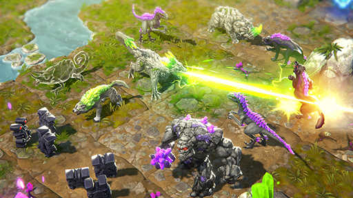 画像ギャラリー No.006のサムネイル画像 / 4つの属性を持つクリーチャーを率いて謎の影に挑むターン制SRPG「エルドラドクリーチャーズ・シャドウフォール」,本日発売