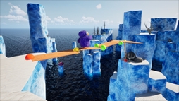 画像ギャラリー No.004のサムネイル画像 / バラバラになった南極をつなぐ橋を架けよう。最大8人で協力プレイが可能な「LINK」,Steamストアページを公開