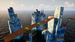 画像ギャラリー No.007のサムネイル画像 / バラバラになった南極をつなぐ橋を架けよう。最大8人で協力プレイが可能な「LINK」,Steamストアページを公開