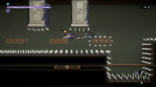 画像ギャラリー No.009のサムネイル画像 / アクションRPG「少女と学園城」は,隔絶された学園をめぐる謎めいたストーリーと,誰でも楽しめる自由な難度設定が魅力のメトロイドヴァニアだ【PR】