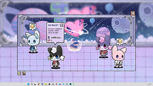 画像ギャラリー No.003のサムネイル画像 / デスクトップでふわふわの生き物を育てる放置系シム「すみっこのエッゴ」,プレイテスト版を配信中