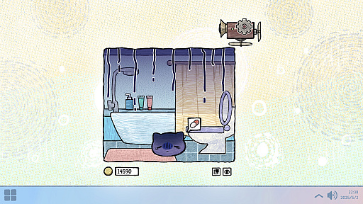 画像ギャラリー No.008のサムネイル画像 / デスクトップでふわふわの生き物を育てる放置系シム「すみっこのエッゴ」,プレイテスト版を配信中