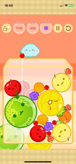 画像ギャラリー No.007のサムネイル画像 / ストリーマーから人気に火が付いたあのパズル。令和を代表する落ちものパズル「スイカゲーム+」(今日から始めろApple Arcade #47)