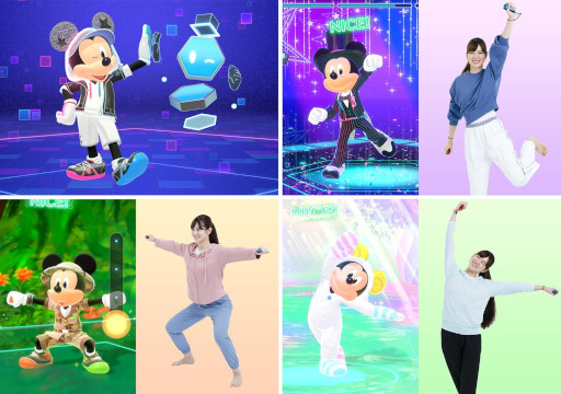 画像ギャラリー No.002のサムネイル画像 / ミッキーマウスと始めるオールインワン・エクササイズ。「ディズニー ミラネス フィットネス」,Switch向けに本日リリース