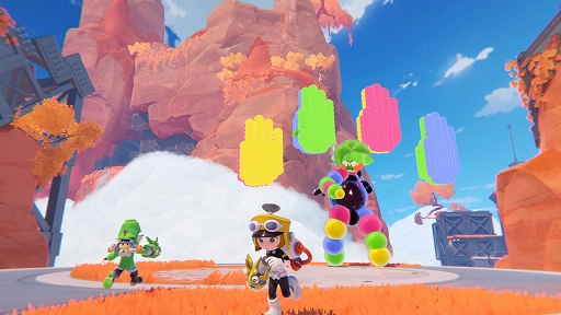 画像ギャラリー No.002のサムネイル画像 / Switch版「ポッピュコム」の発売日が12月4日に決定。最大4人で遊べる協力プレイ専用のアクションゲーム