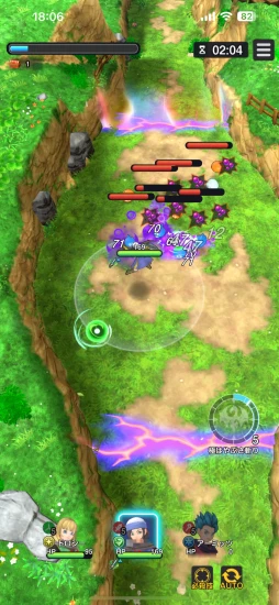 画像ギャラリー No.010のサムネイル画像 / 「ドラゴンクエストスマッシュグロウ」CBTインプレッション。スマホならではの味付けがなされたヴァンサバ系ローグライト