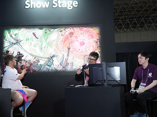 ���������꡼ No.004�Υ���ͥ������ / ��LET IT DIE: INFERNO�פθ��ɤ�����ǥ��쥯������ľ���˥ץ쥼�󡣥ݥåפʥӥ��奢��侯�����ä������Ѥ����ܡ�TGS2025��