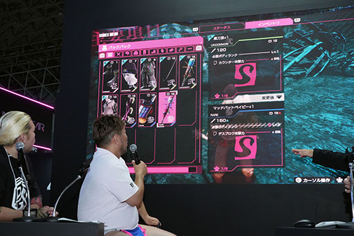 ���������꡼ No.006�Υ���ͥ������ / ��LET IT DIE: INFERNO�פθ��ɤ�����ǥ��쥯������ľ���˥ץ쥼�󡣥ݥåפʥӥ��奢��侯�����ä������Ѥ����ܡ�TGS2025��