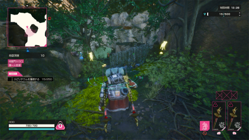 ���������꡼ No.022�Υ���ͥ������ / �Υץ쥤��ݡϡ�LET IT DIE: INFERNO�פϡ��ץ쥤���뤿�Ӥˡ�����ư�����ץ쥤�䡼�ˡȥ����ƥ�ؤμ���ɤ򶯤��Ƥӵ����������θ����ڤ���