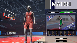 Third Person Basketball Court