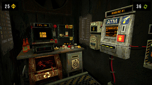 画像ギャラリー No.006のサムネイル画像 / 錆びついた独房でスロットを回して借金を返済する「CloverPit」(ほぼ日 インディーPick Up!)