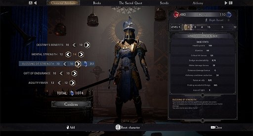 画像ギャラリー No.002のサムネイル画像 / 「E.Y.E: Divine Cybermancy」の過去を描くローグライクACT「DAIMON BLADES」の早期アクセス版がSteamでリリース