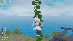 画像ギャラリー No.006のサムネイル画像 / ホロライブ所属のタレントを操作して,ゴールを目指すジャンプアクション「はねホロ!」,Steamで配信開始。本編の価格は無料