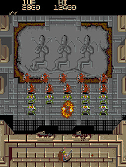 画像ギャラリー No.002のサムネイル画像 / 侵略してくる妖獣軍団を迎え撃て。「バトランティス」,アーケードアーカイブス版を10月9日配信。1987年にKONAMIから発売されたSTG