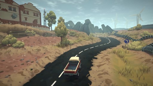 画像ギャラリー No.002のサムネイル画像 / ドライビングADVは1つのジャンルになるか!? 発表されたばかりの新作「DETOUR」について,A LA FRESCA STUDIOの開発者に話を聞いた