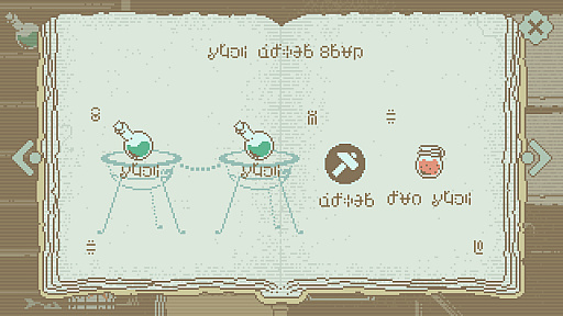 画像ギャラリー No.012のサムネイル画像 / 架空の言語を読み解いて薬を調合する言語読解パズル「トルービズの秘薬師」,11月7日にSteamでリリース