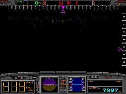 画像ギャラリー No.004のサムネイル画像 / 「ミッドナイトランディング」,アケアカで10月23日配信。夜間に航空機を空港へ着陸させる,1987年にタイトーから発売されたフライトシム