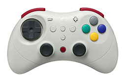 画像ギャラリー No.003のサムネイル画像 / セガサターン白のゲームパッド風デザインのBluetoothゲームパッド「Elves 2 Pro」が11月6日発売