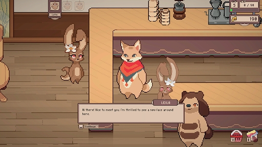 画像ギャラリー No.001のサムネイル画像 / 動物だらけの村で居心地の良いカフェを経営。「Tailside: Cozy Cafe Sim」,2026年1月21日にリリース