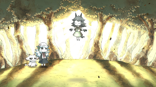 画像ギャラリー No.017のサムネイル画像 / トラウマによって化け物になった少女たちを救うADV「シニガミ姫と異書館ノ怪物」,新キャラクター&ステージを公開