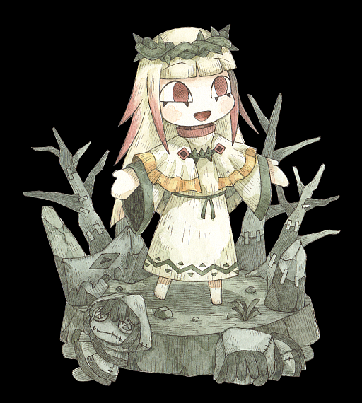 画像ギャラリー No.024のサムネイル画像 / トラウマによって化け物になった少女たちを救うADV「シニガミ姫と異書館ノ怪物」,新キャラクター&ステージを公開