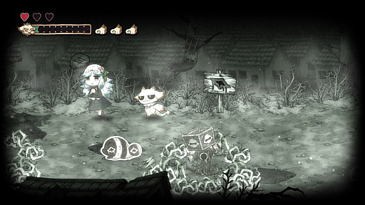 画像ギャラリー No.026のサムネイル画像 / トラウマによって化け物になった少女たちを救うADV「シニガミ姫と異書館ノ怪物」,新キャラクター&ステージを公開