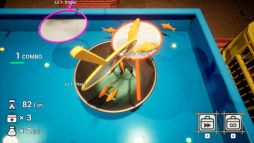 画像ギャラリー No.004のサムネイル画像 / ポイと金魚に分かれて水槽でぶつかり合う非対称マルチプレイアクション「金魚すくいバトル」,Steamで配信開始。価格は無料