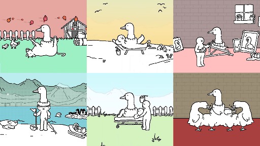 画像ギャラリー No.013のサムネイル画像 / 奇妙なグースたちに癒やされる放置クリッカー「ティングス・グース」,PC版を本日リリース。買い切り版として登場