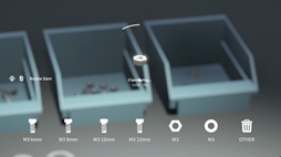 画像ギャラリー No.008のサムネイル画像 / 虚無すぎるパーツ分類作業に黙々と挑むディストピア系職業SLG「LOW VALUE JOB」,Steamストアページを公開。オンライン対戦も可能