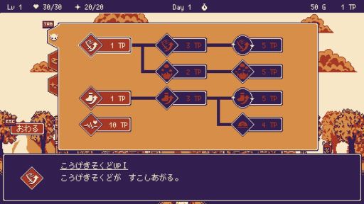 画像ギャラリー No.002のサムネイル画像 / 勇者の行動や食物連鎖によって魔物の生態系が変化。サクッと遊べるレトロ調ローグライク「いそげヒーロー」,Steamで配信開始