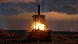 画像ギャラリー No.009のサムネイル画像 / 凶暴な戦闘マシンが暴れまわる荒野を,1両の戦車で駆け抜けろ。カスタムビークルアクション「TankRat」,PCとPS5で2026年春にリリース