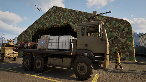 画像ギャラリー No.008のサムネイル画像 / 軍事物流に焦点を当てた「Military Logistics Simulator」配信開始。補給担当官として,車両管理や物資輸送,基地拡張など後方支援任務に挑む