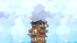 画像ギャラリー No.002のサムネイル画像 / 釣りで素材を集め,家を高くしていく静かな放置建築ゲーム「CELESTAY」,Steamストアページを公開。家が高くなれば,見える星座が増える