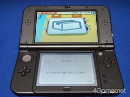 画像集#018のサムネイル/ニンテンドー3DSからNewニンテンドー3DS LLへの“引っ越し”を試してみる