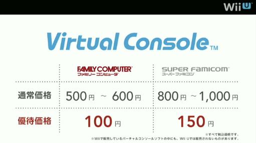 画像ギャラリー No.003のサムネイル画像 / Wii U,春の本体更新でバーチャルコンソールが利用可能に。毎月1本のタイトルが30円で購入できるキャンペーンも実施