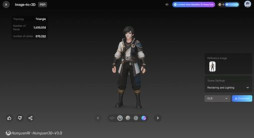 画像ギャラリー No.009のサムネイル画像 / テキストや画像から高品質な3Dアセットを瞬時に生成。Tencentが3Dモデリングツール「Hunyuan 3D Engine」をグローバル向けにリリース