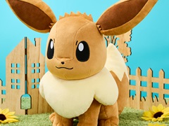「Pokémon PikaPika★Summer Days! キャンペーン in ナムコ」が7月11日から開催。イーブイなどの大型ぬいぐるみがプライズに登場