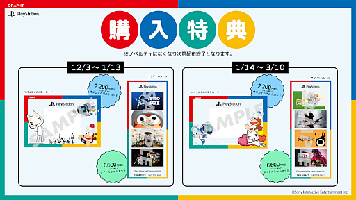 画像ギャラリー No.004のサムネイル画像 / 12月3日はプレイステーションの日! GRAPHTが新作グッズを発表。POP UP STOREではメモリーカード風なアクキーが特典に