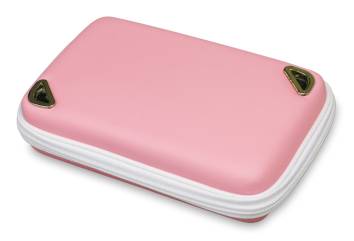 画像ギャラリー No.005のサムネイル画像 / 収納したまま通信状態を確認できる3DS LL用ポーチにミントとピンクが追加