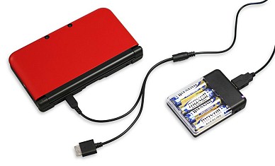 画像ギャラリー No.002のサムネイル画像 / 単三形乾電池4本で3DSやPS Vitaを充電できるアダプターが19日に発売