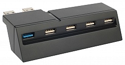 画像集#002のサムネイル/PS4本体の前面に“装着”する仕様の5ポートUSBハブが発売