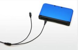 画像集#002のサムネイル/3DSと3DS LL,新型PS Vitaの充電に対応した二股USBケーブルが発売