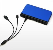 ������#003�Υ���ͥ���/3DSLL�����DS��GBASP�ʤɤν��Ť��б�����3��USB���ť����֥뤬ȯ��